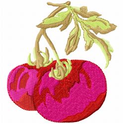 Tomato Embroidery Design 6 Tomato Embroidery Design 6